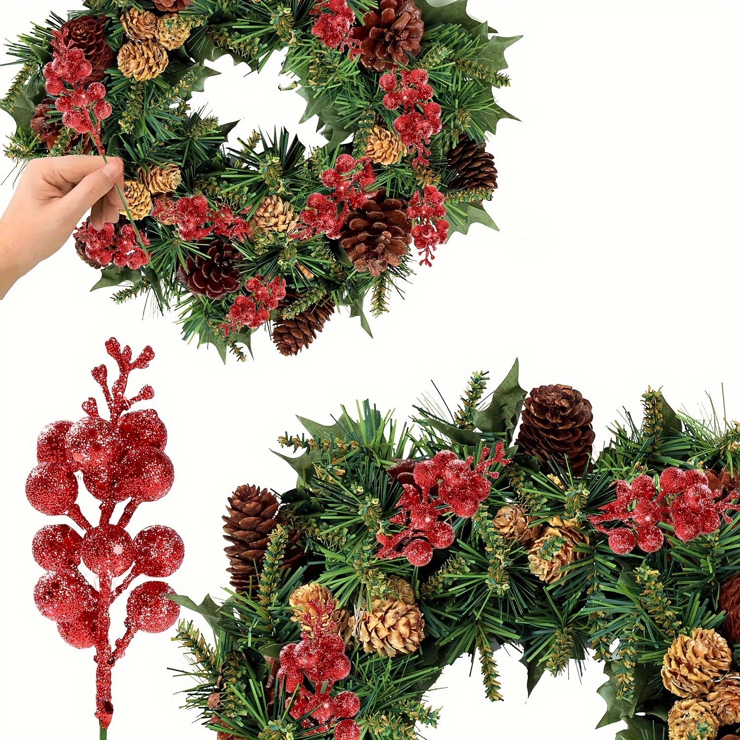 Cranberry Wreath How to Make Holiday Crafts