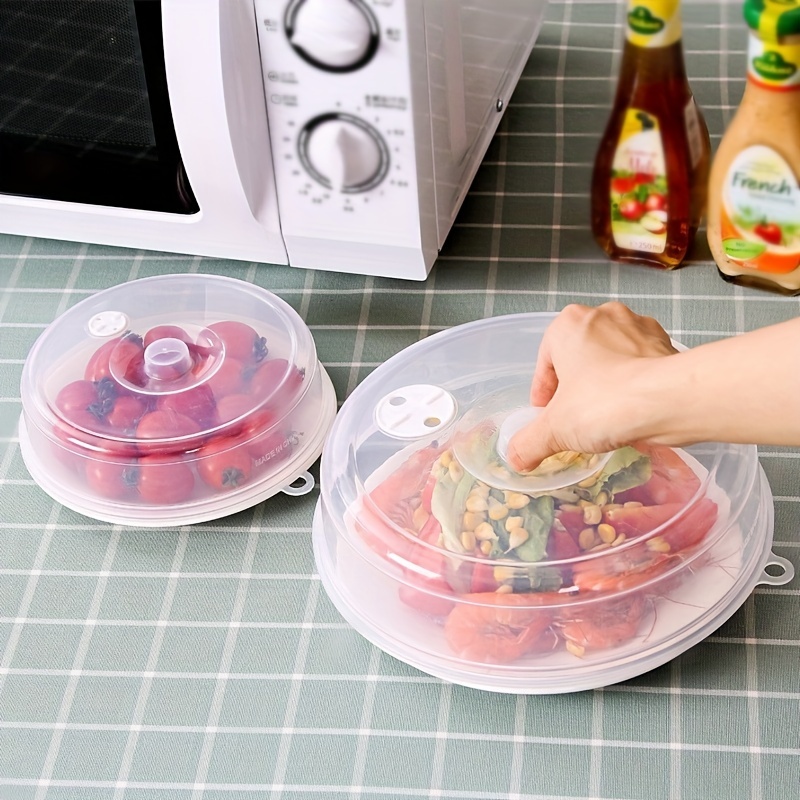 Magnet Food Splatter Guard Microwave Hover Anti-Sputtering Cover with Steam  Vents Magnetic Splatter Lid Heat Resistant - AliExpress