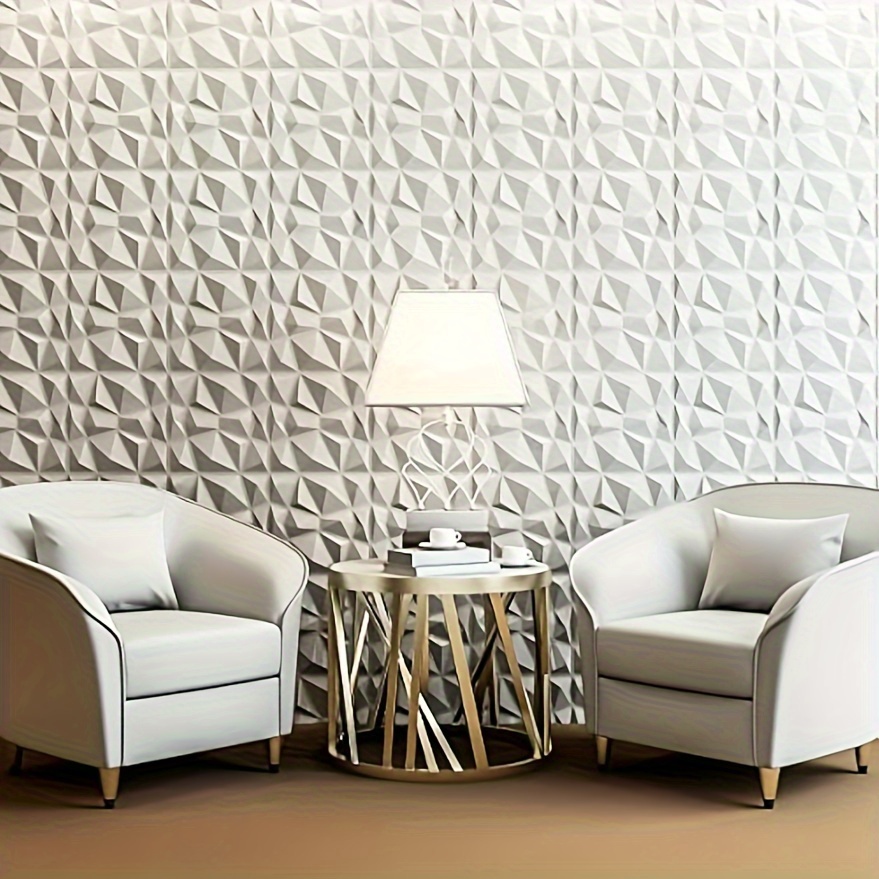 DiamondWall – 3D geometrische Wandpaneele für moderne Räume
