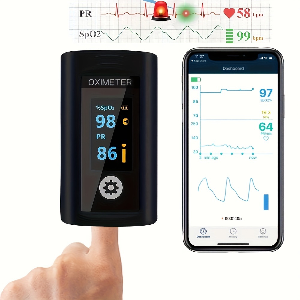3.0MHz Monitor portátil de frecuencia cardíaca fetal de mano - Temu