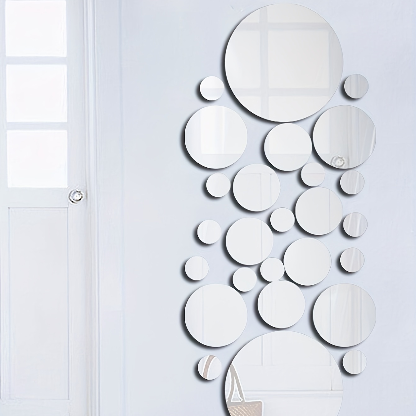 12pcs 3d Rv Badezimmer Mini Spiegel Wand Aufkleber Acryl - Temu Germany