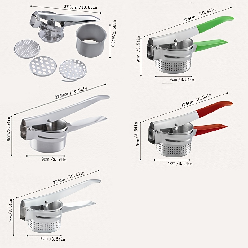 Stainless Steel Chip Maker for Fruit Juicing & Garlic Smashing