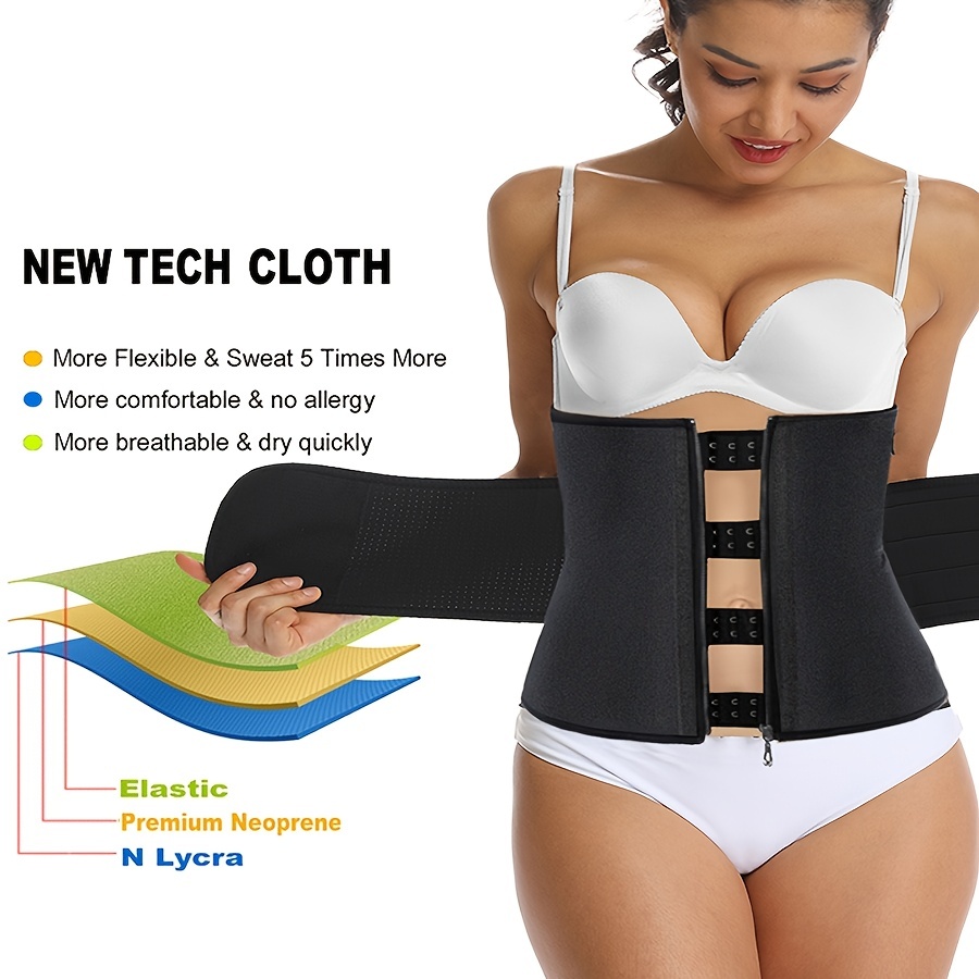 Shape Your Waist Instantly with * Neoprene Sweat Waist Trainer Corset  Trimmer Belt - For Women