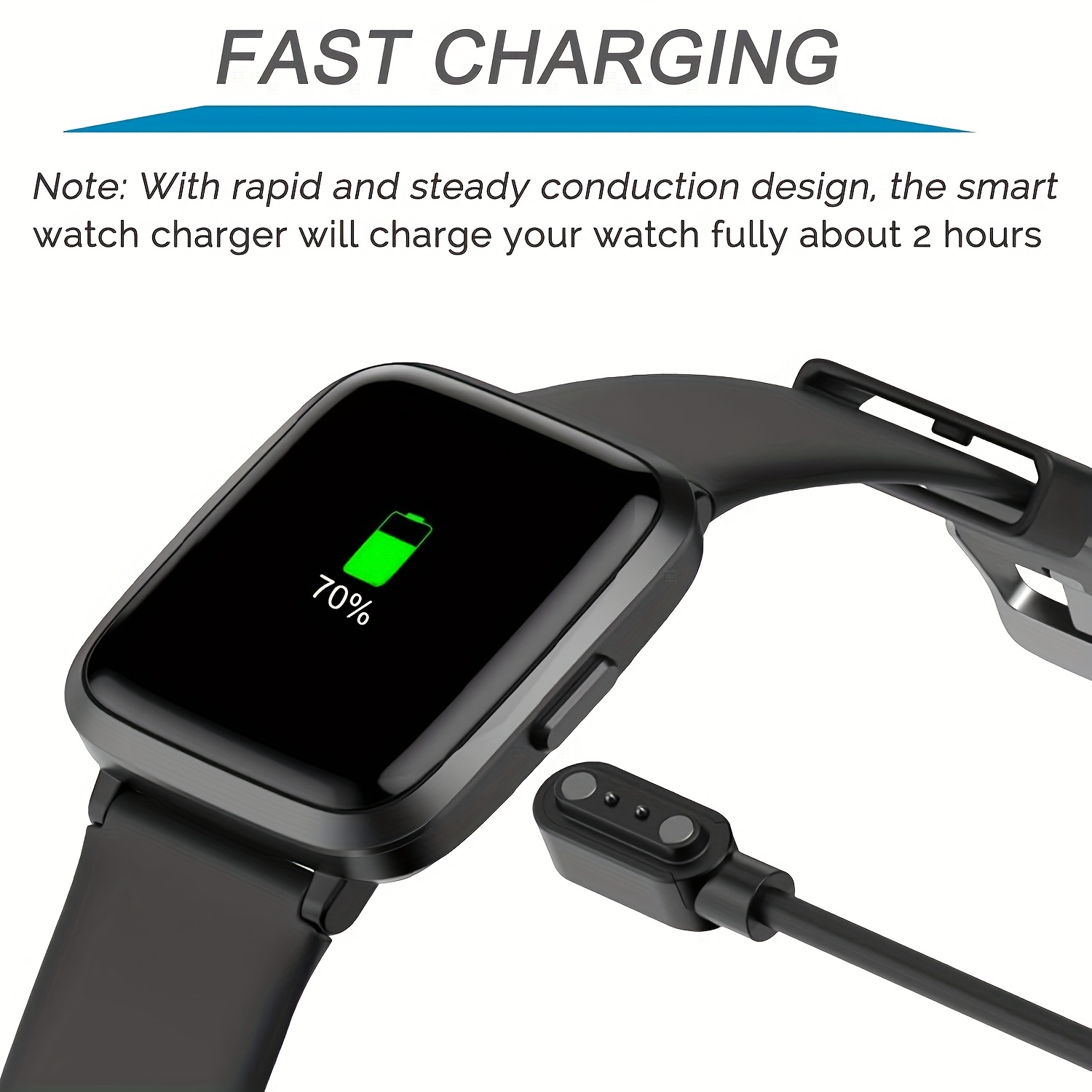 Universal Smart Watch Charger Smartwatch Cable de cargador de