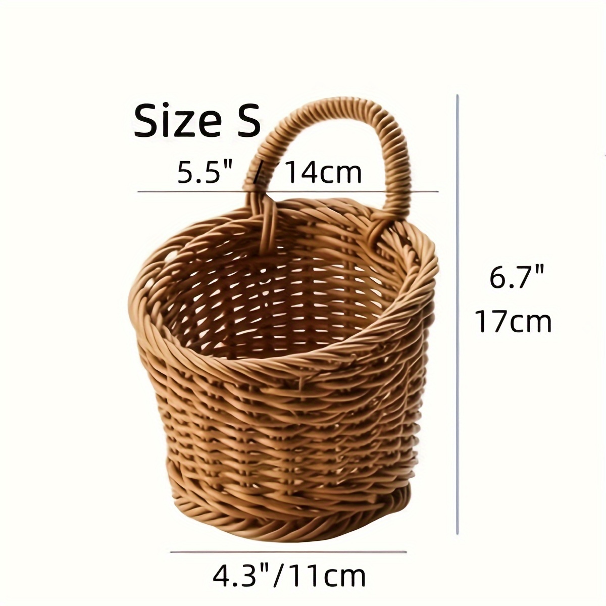 Bamboo Woven Round Storage Basket, Bathroom Cosmetics Storage Box, Green  Flower Pot, Aesthetic Room Decor, Home Decor, Kitchen Accessories, Bathroom  Decor, Bedroom Decor - Temu