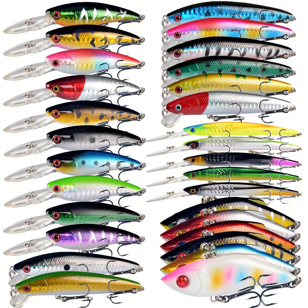BESPORTBLE 35 Pcs Fishing Suit Fishing Lures with Hooks Fishing Tackle  Fishing Hook Remover Fishing Bait Hook Removal Tool Fishing Artificial  Fishing