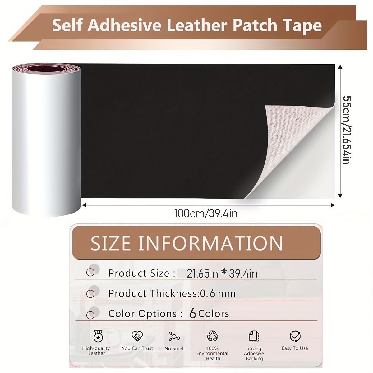 Self-Adhesive Leather Repair Kit –