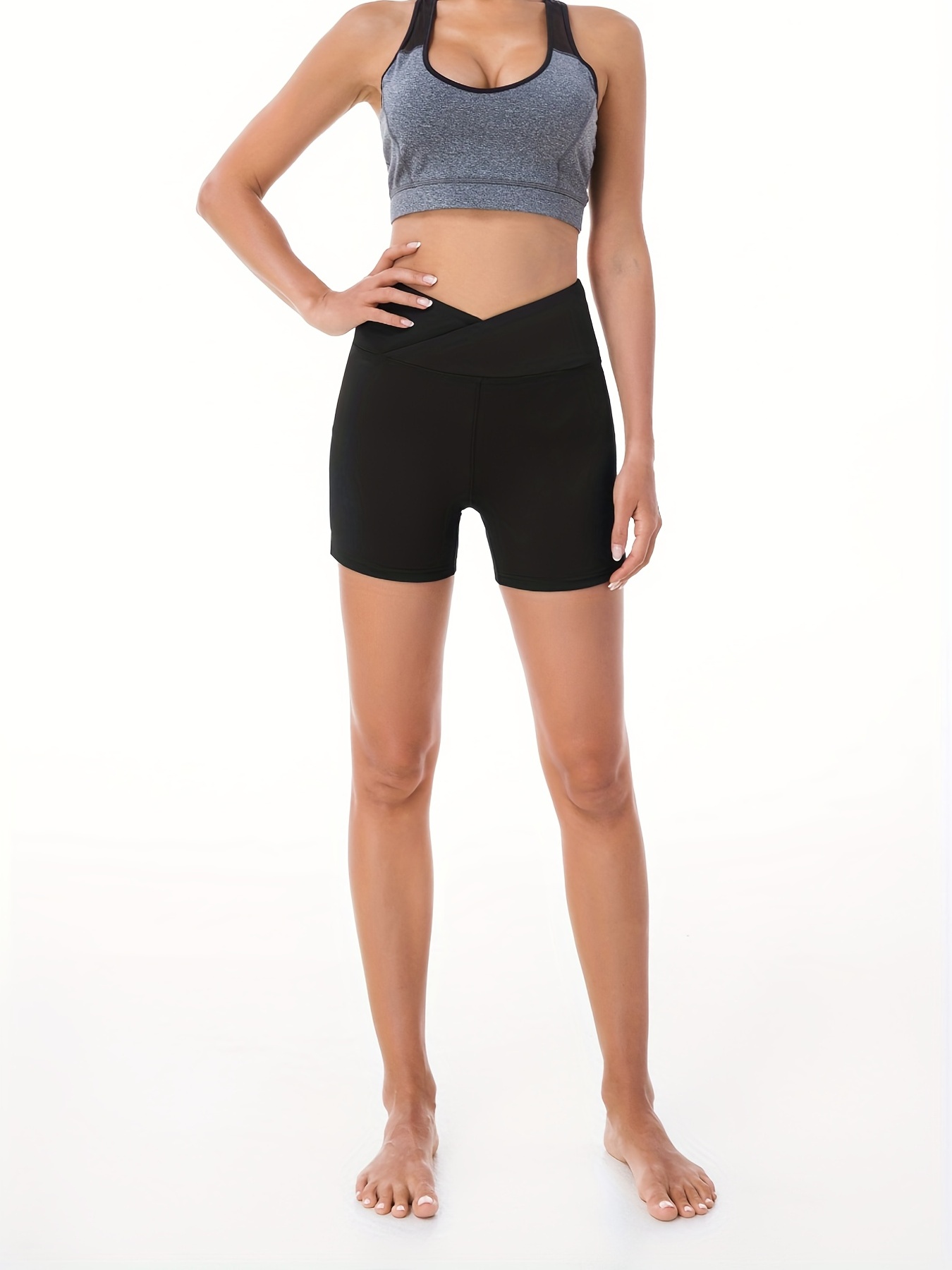 SENSE 2/2' High Waist Compression Shorts