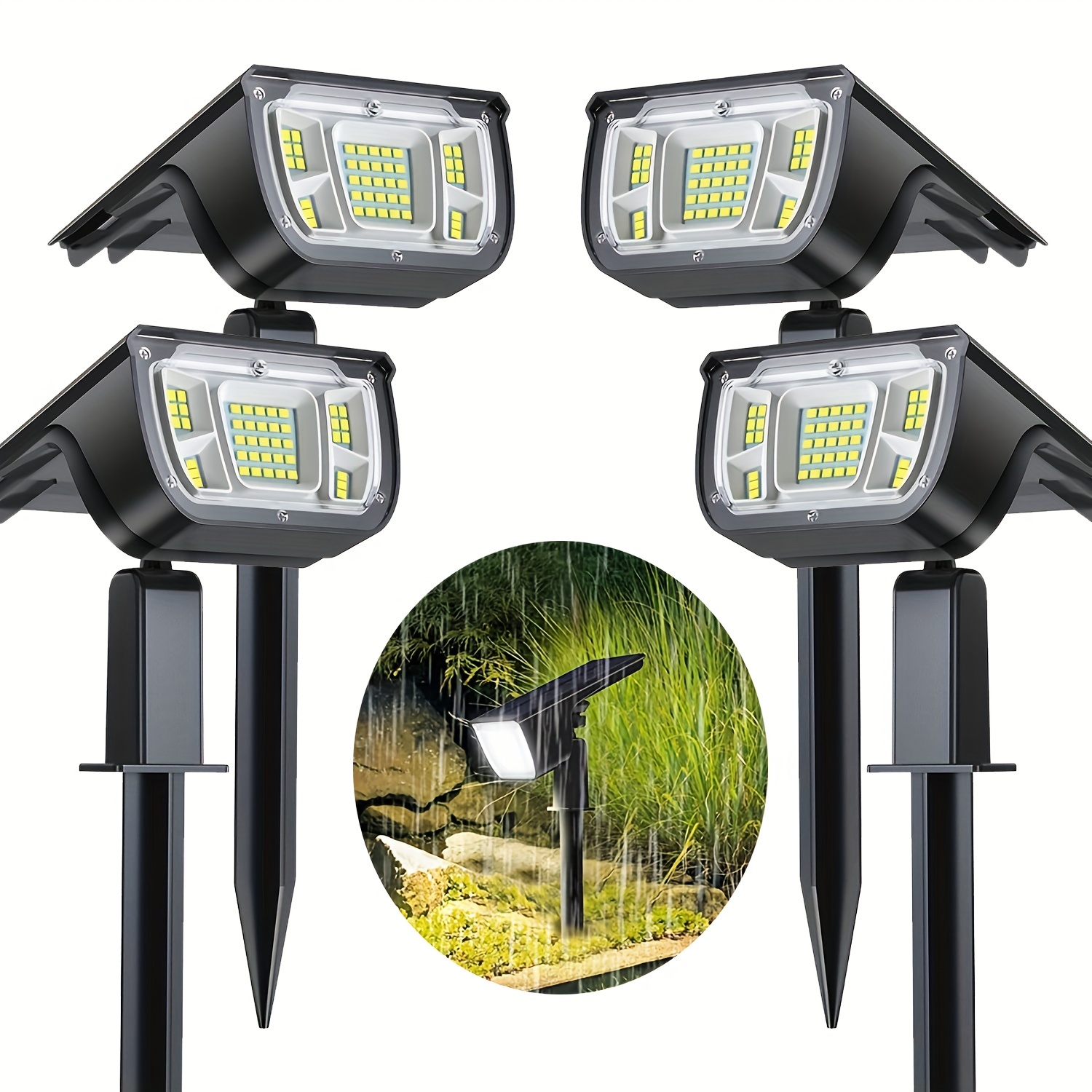 Litom solar deals lights outdoor ip67