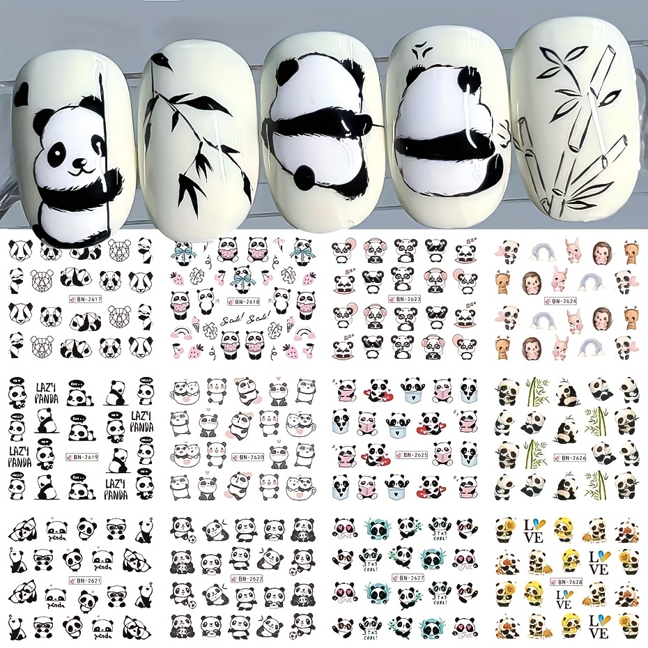 Update 133+ panda nail art design