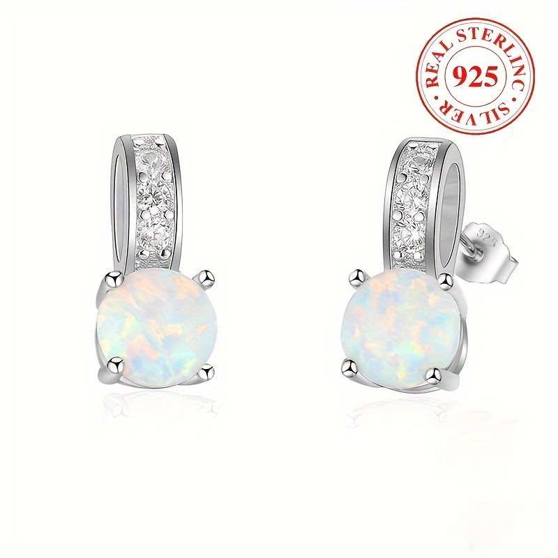 Boucles D'Oreilles En Argent Sterling 925/1000 - Neuf Sans Emballage - Bijoux Argent