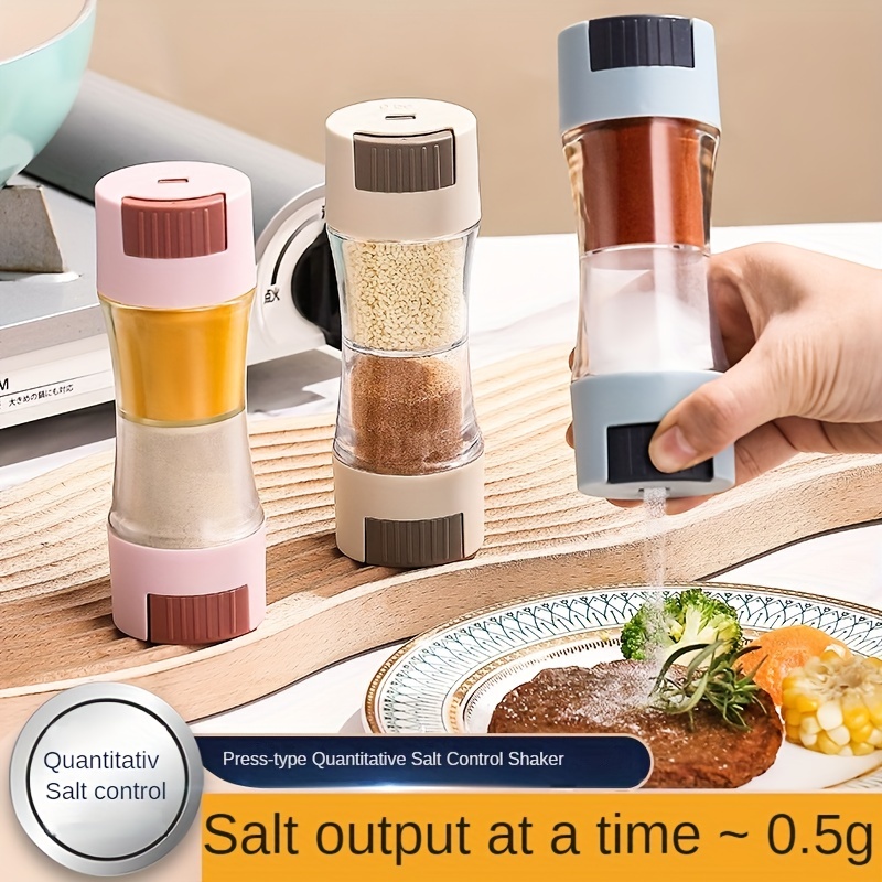 Quantitative salt shaker control salt shaker jar sprinkle salt