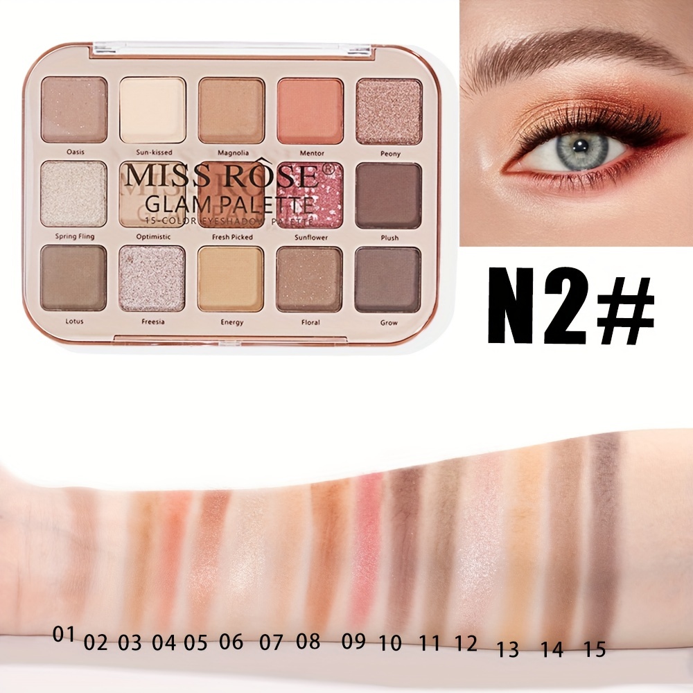 Miss rose 15 color concealer palette - Glamworld