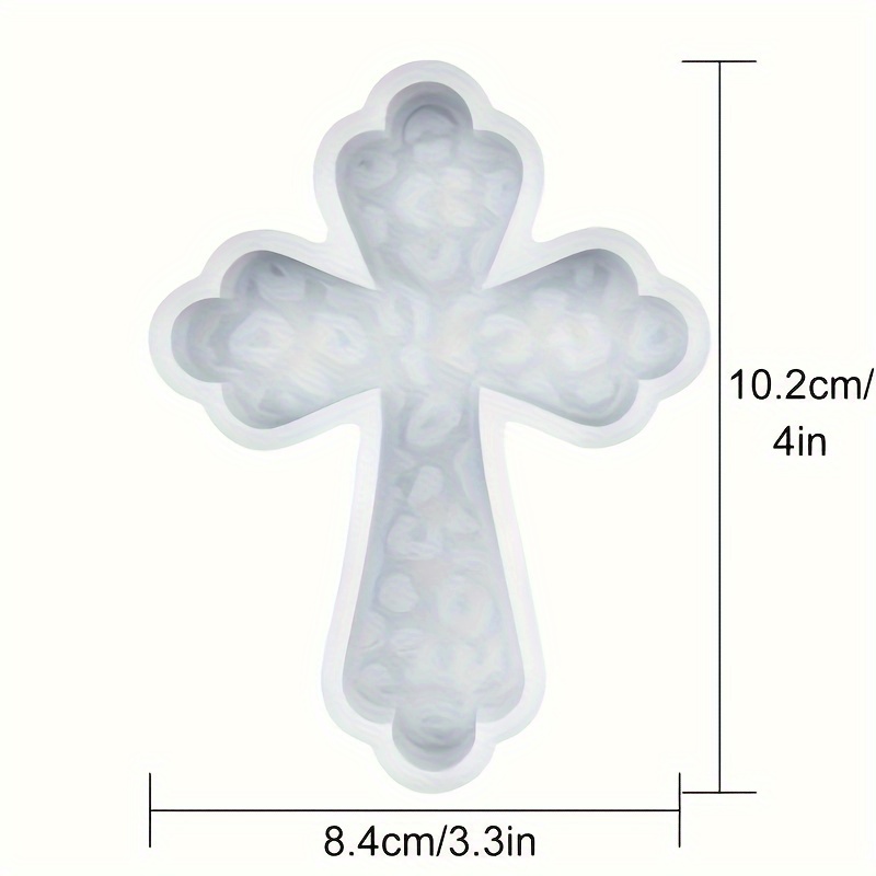 Cross Pendant Silicone Car Freshie Mold Silicone Mold For - Temu