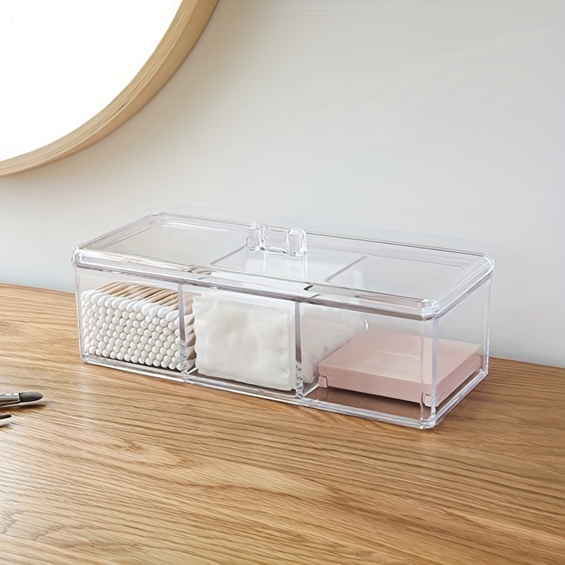 Acrylic Storage 3 Compartments, Storage & Organization