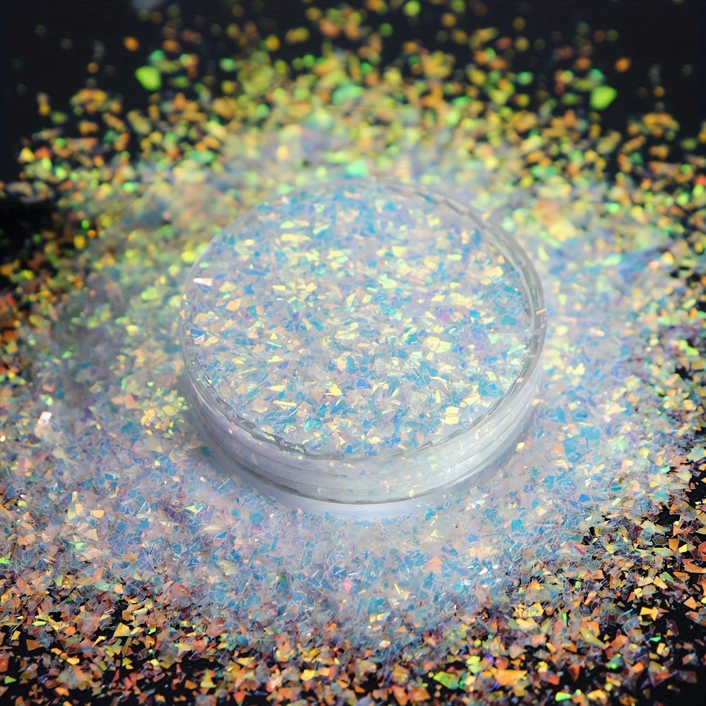 Holographic Glitter Sequins For Resin Mold Filler Laser Starry