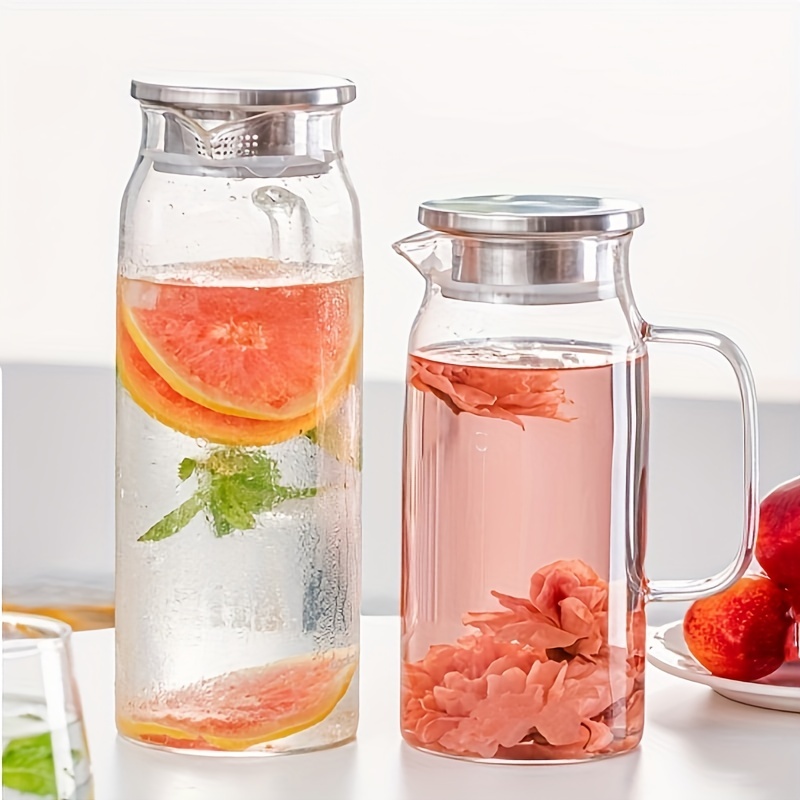 Glass Kettle Iced Tea Kettle Hot and Cold Water Iced Tea Wine