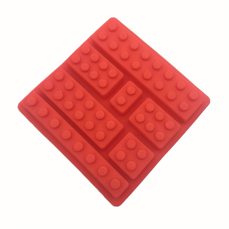 Building Block Puzzle Mold DIY Block Ice Cube Tray Cake Decorating Mold 1pc  Set
