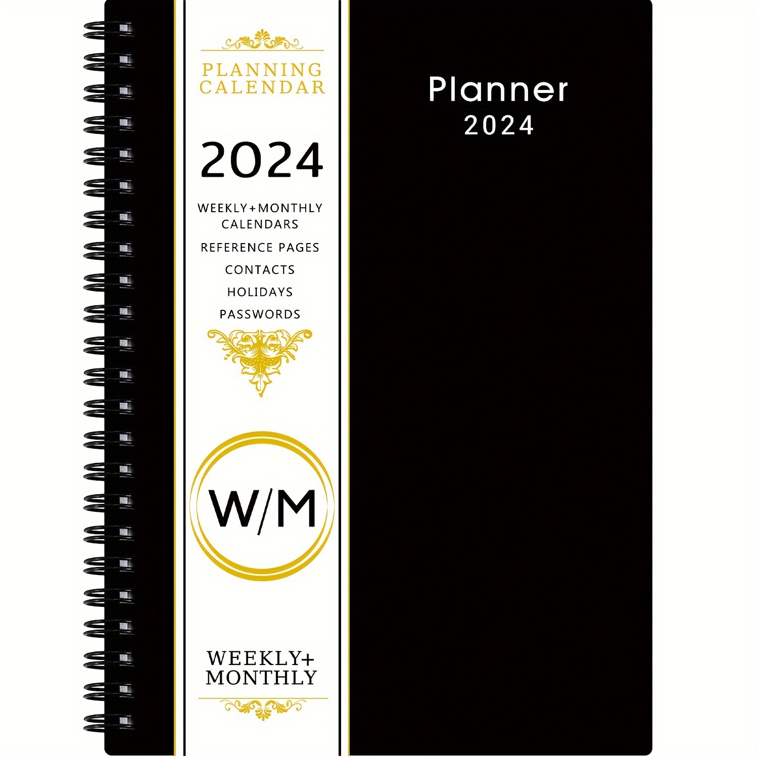 1pc Planificateur 2024 2024 Janvier 2024 décembre 2024 - Temu Belgium
