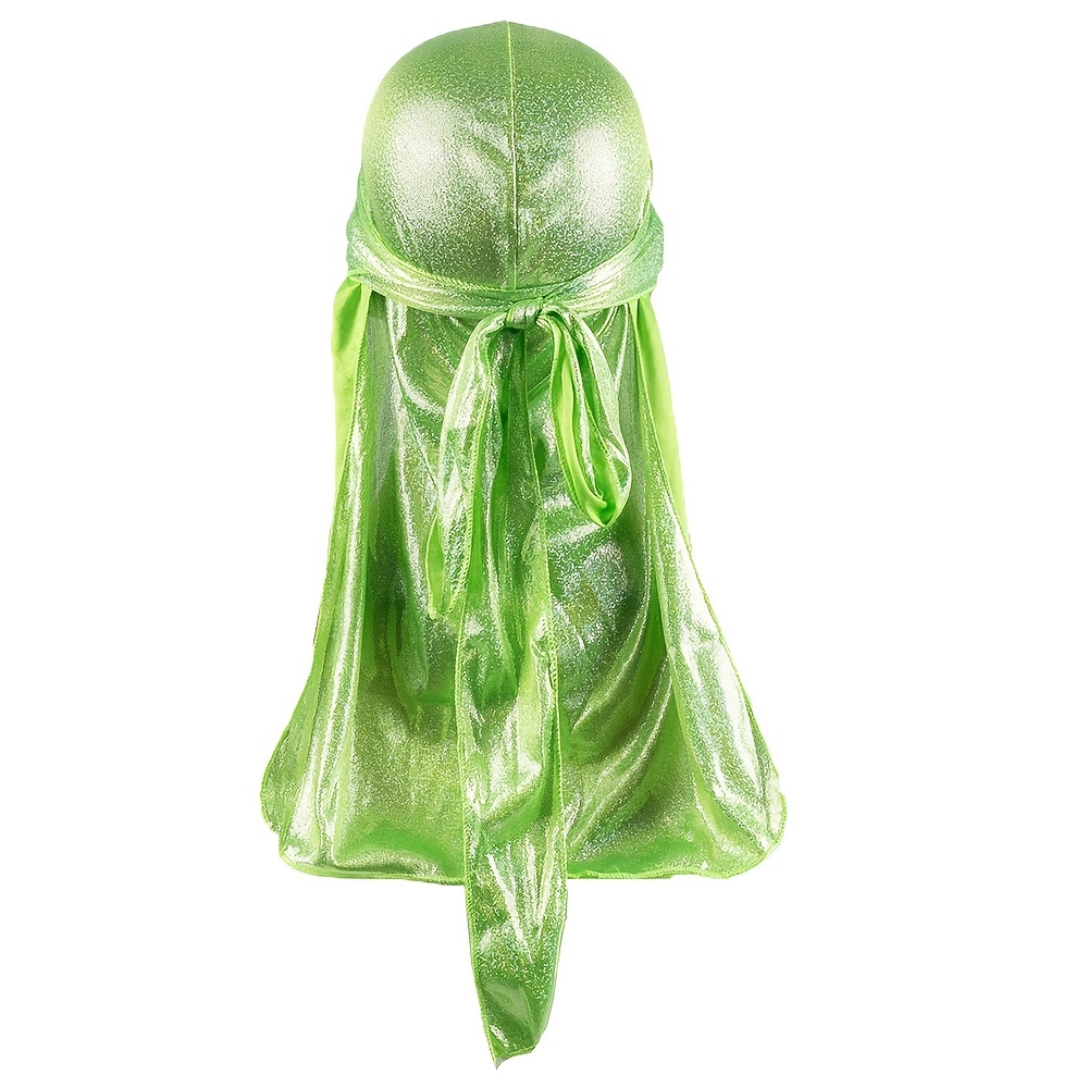 Plated Durag Pirate Hat Men Street Dress Bandana