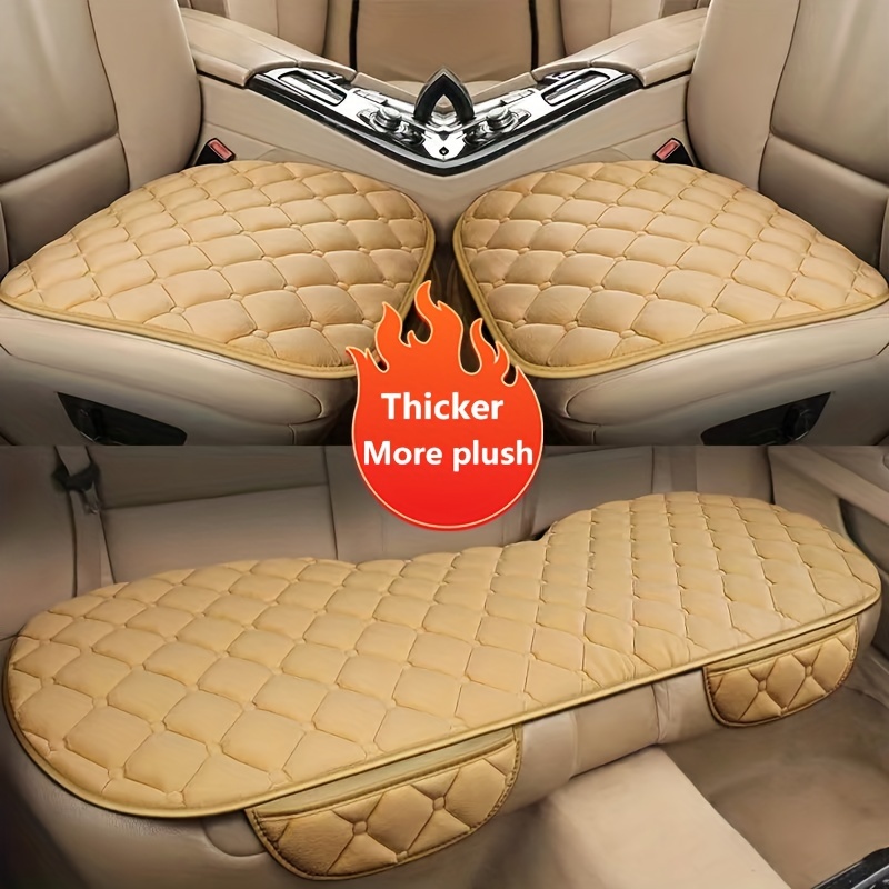 Universal Car Seat Cushion with Memory Silk Cotton Non-Slip Bottom
