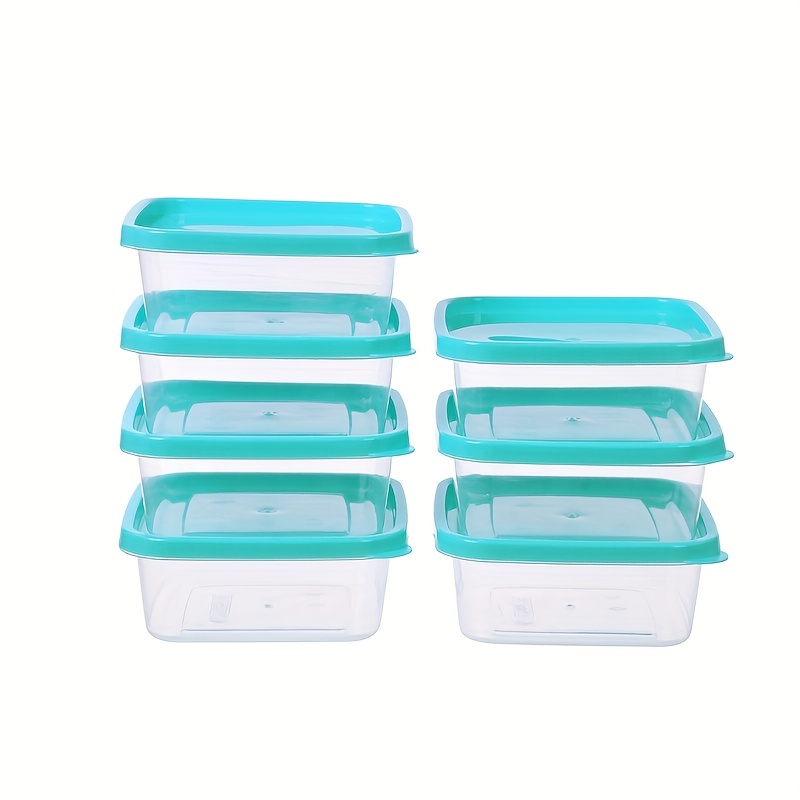 Reusable Plastic Container With Lid Square Food Bento - Temu Australia