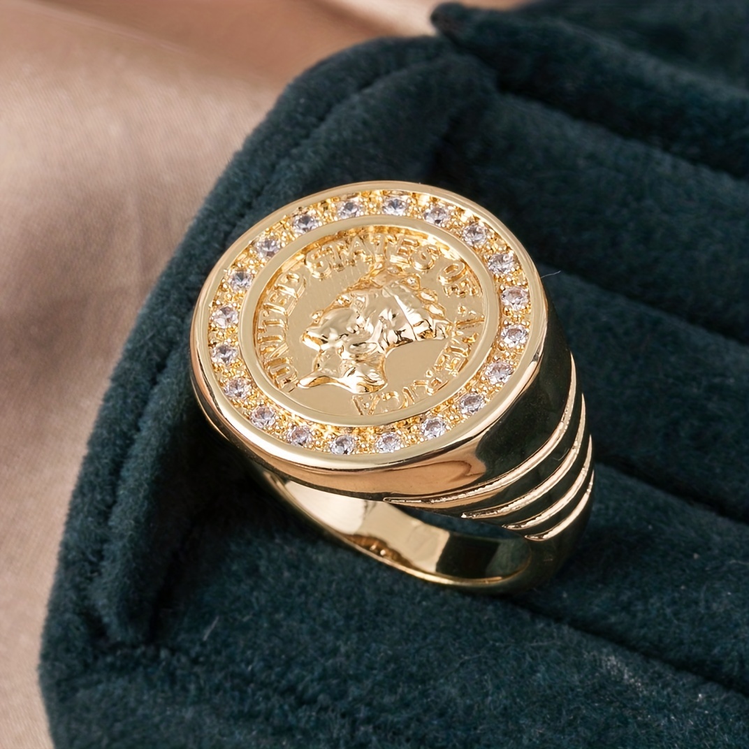 Versace on sale ring 14k