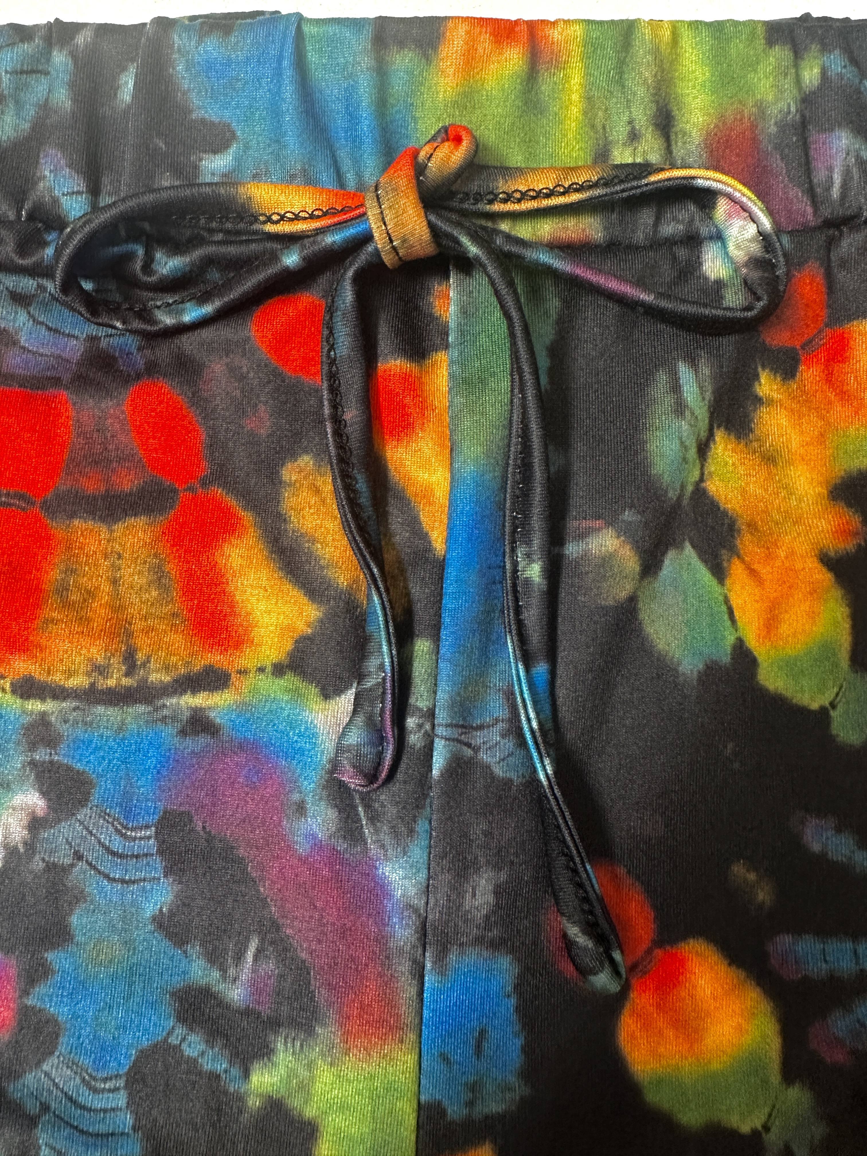 Calça Jogger Com Cintura Elástica Tie Dye Calça Folgada Com - Temu Portugal