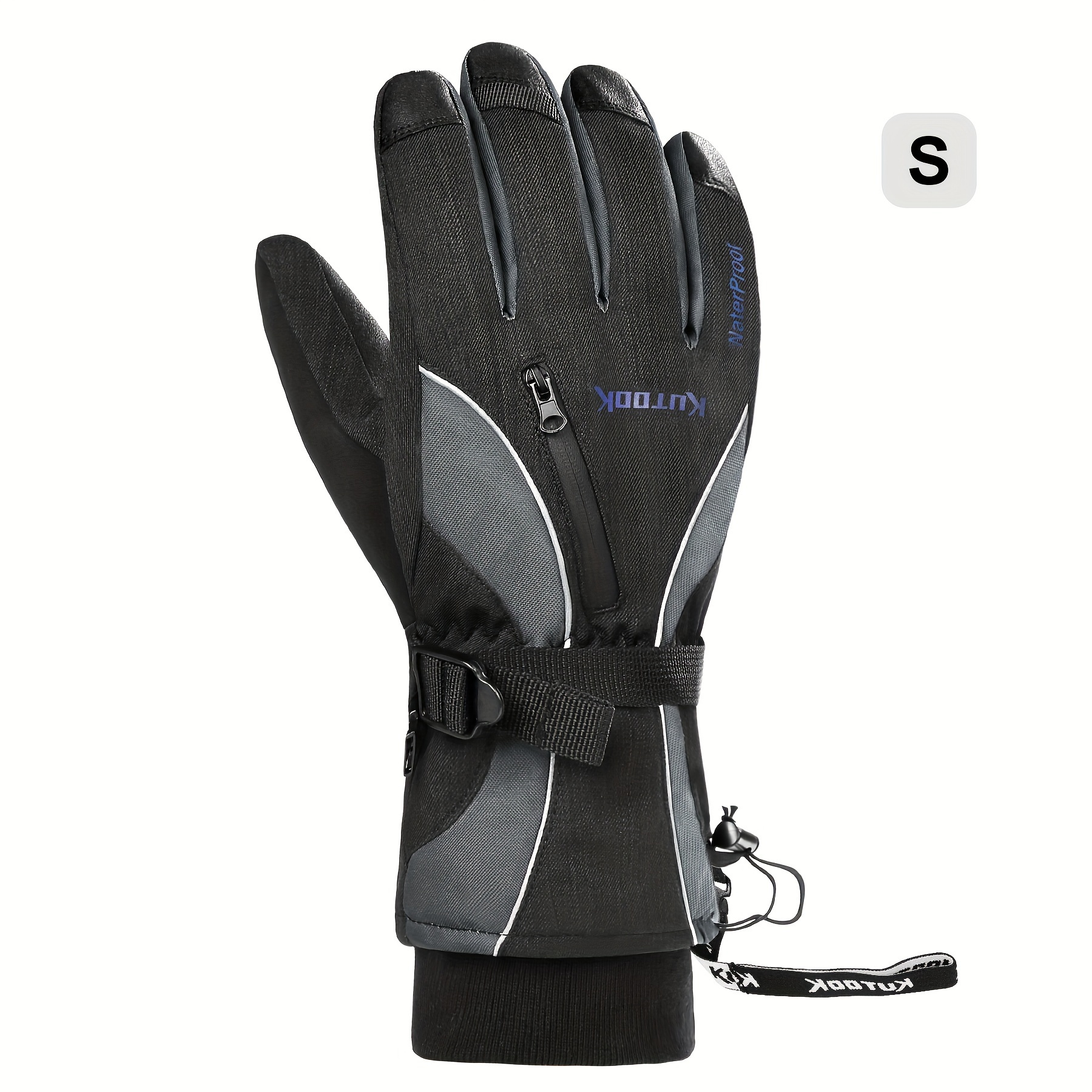1 Pair Unisex Winter Sports Glove Neoprene Windproof Waterproof