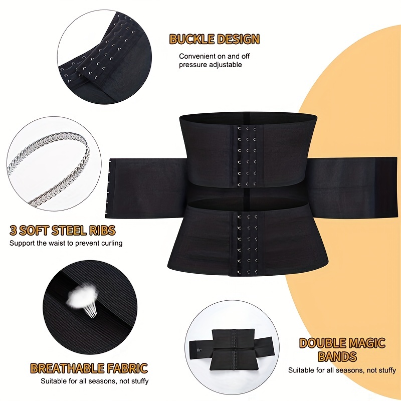 Entrenador Cintura Tummy Wrap Tummy Control Slim Faja - Temu