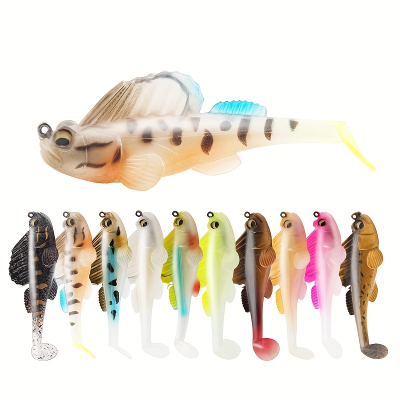 Soft Bait Rubber Worm Fishing Lures For Freshwater Fishing 11cm/6g