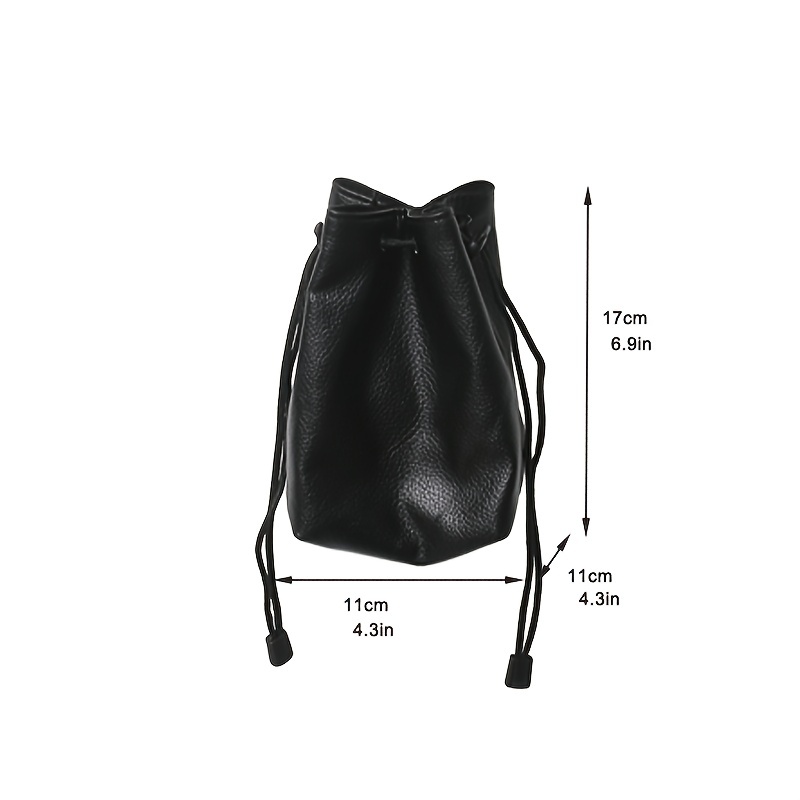 Mens Mini Messenger Bag. Black Leather Shoulder Bag -  UK