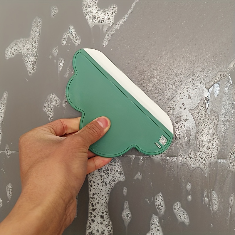 1pc Mini Countertop Water Wiper, Bathroom Window Glass Cleaning