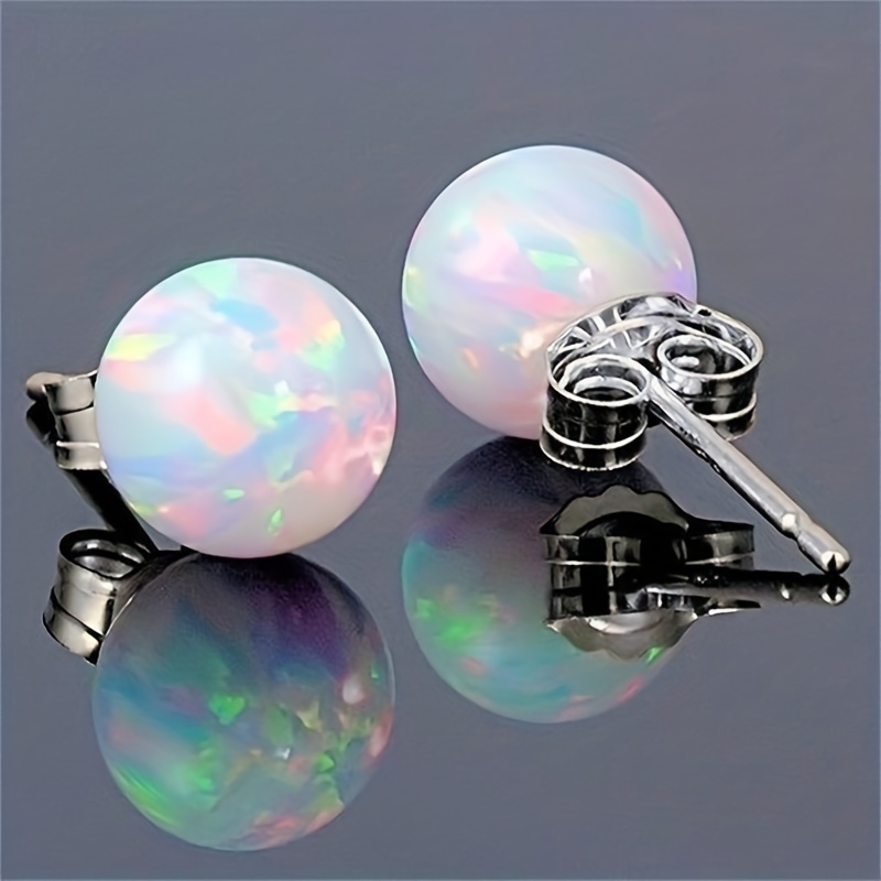 TEMU 925 Sterling Silvery Stud Earrings For Design European And Design Stud Earrings For Women Jewelry