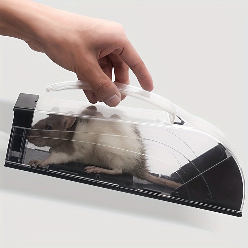 Trampas para ratones de 1 pieza, trampa humana para ratones, fácil de  configurar, receptor de ratones rápido, efectivo, reutilizable y seguro para  las familias - Temu
