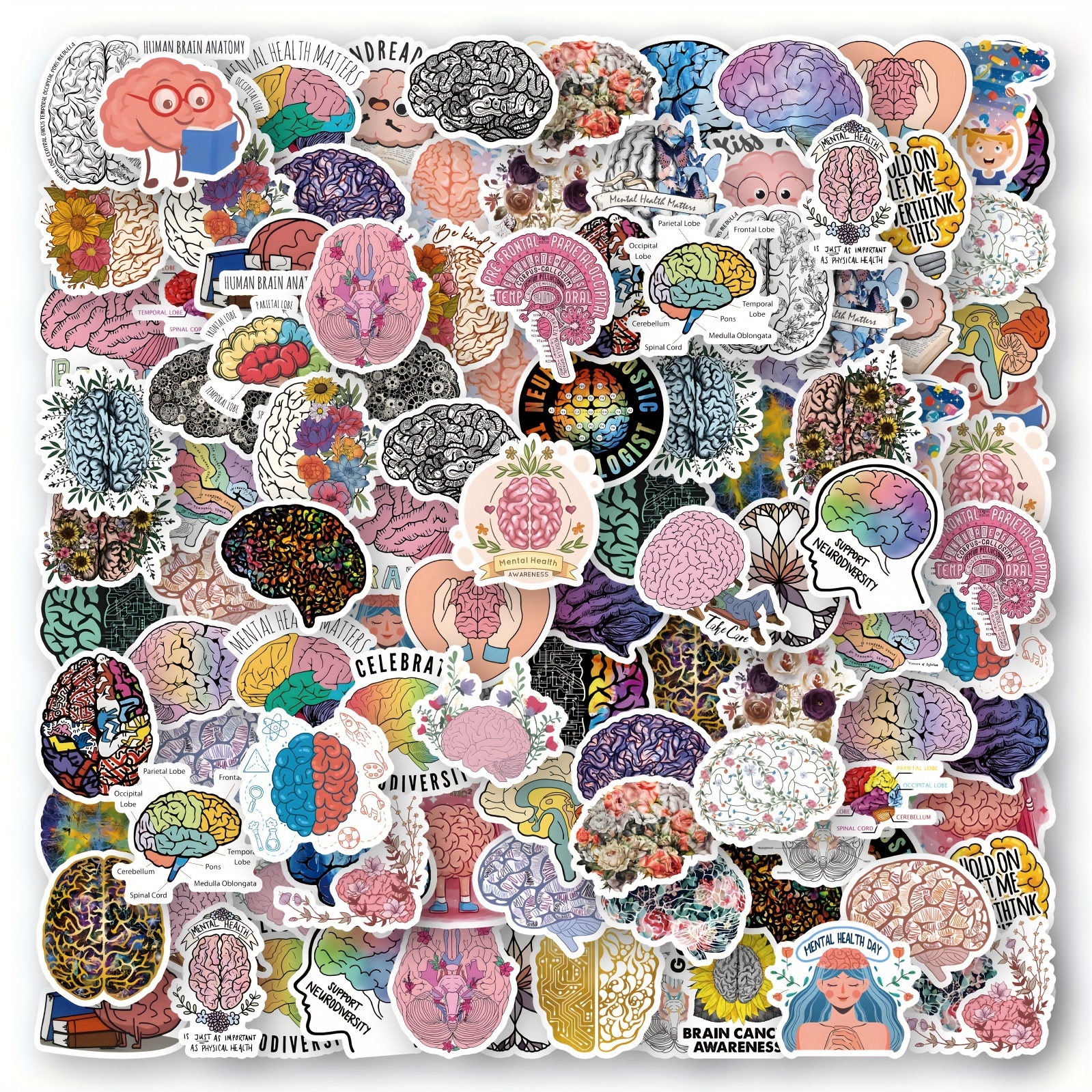 50PCS Midnight Magic Moon Stickers Cool Funny Aesthetic Stickers for Water  Bottles Stickers for Teens Girl Kids Waterproof Vinyl for Laptop Scrapbooks