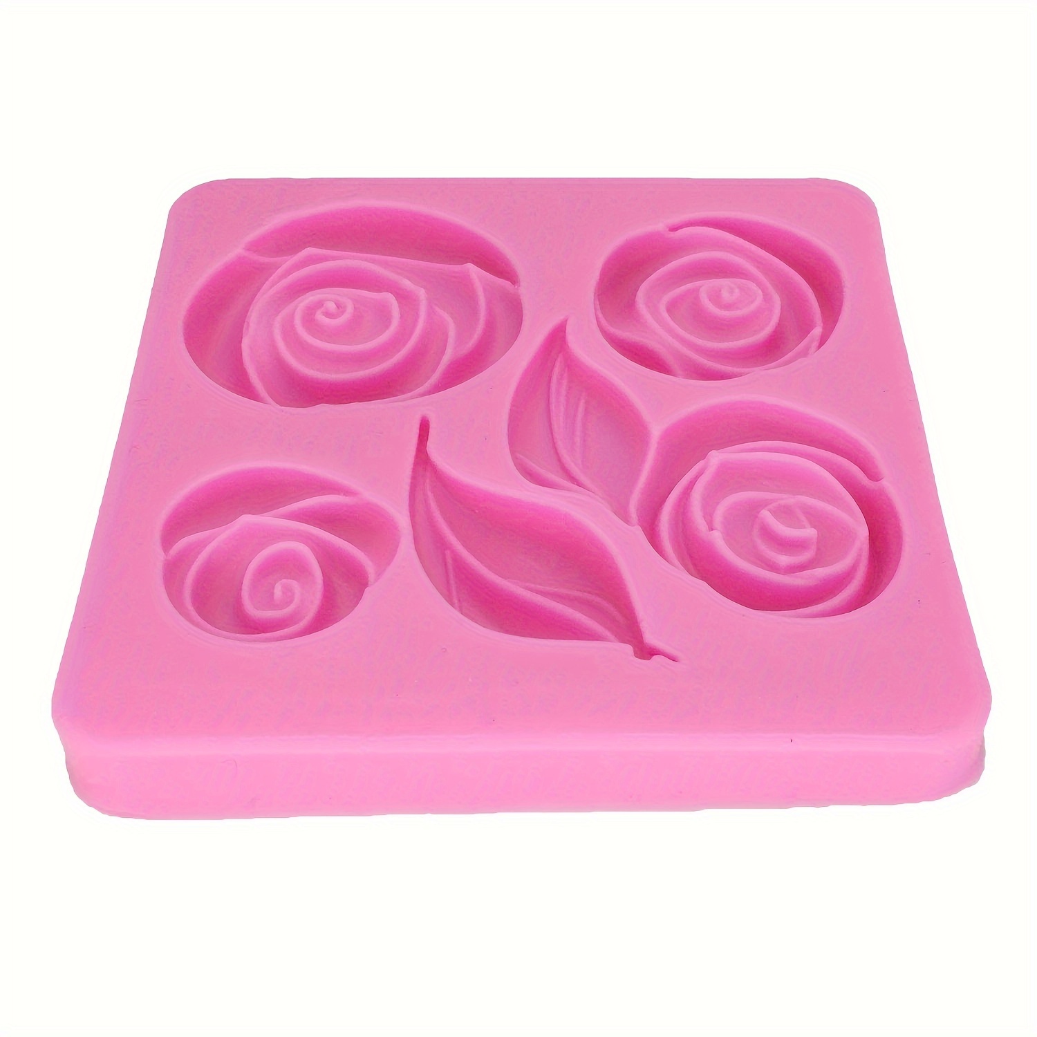 1pc Silicone Rose Flower Mold