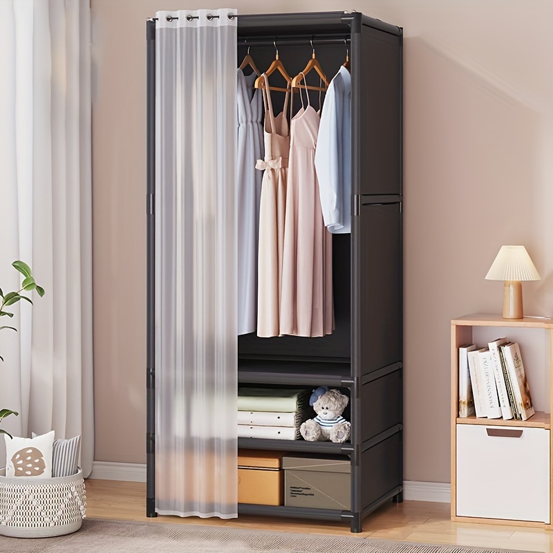 Expandable Tension Shelf For Closet And Wardrobe - Temu