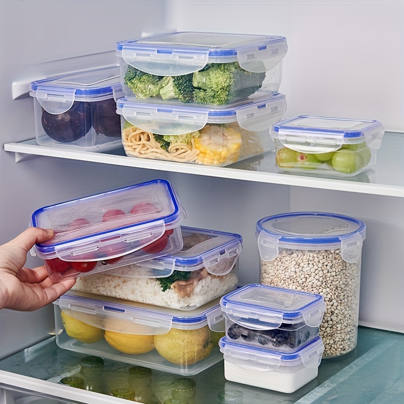 Refrigerator Organizer Bin Food Fridge Storage Box Clear fridge