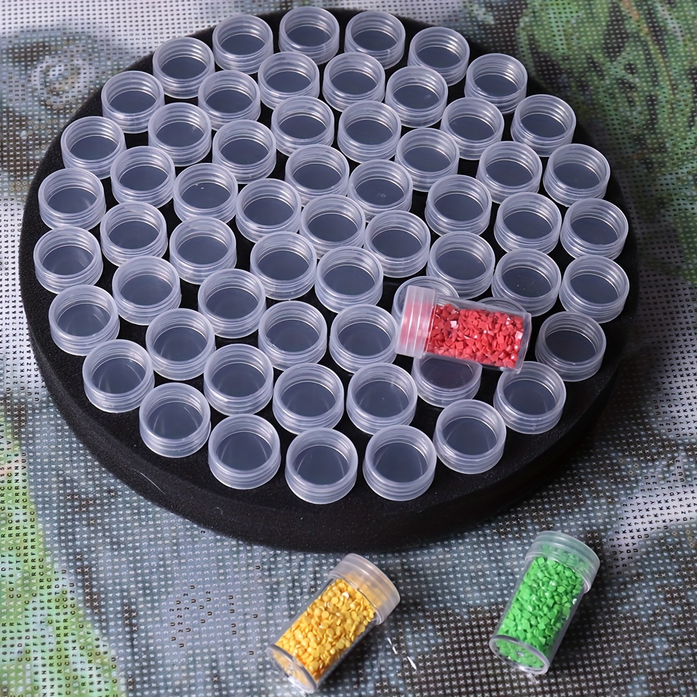 60 Slots Diy Diamond Embroidery Storage Box Jewelry Medicine - Temu