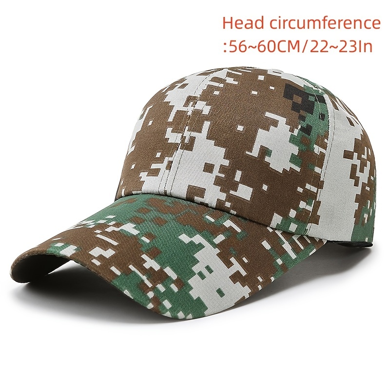 Tactical Baseball Cap - Woodland Digital Camo - Sun Peak Hat Army