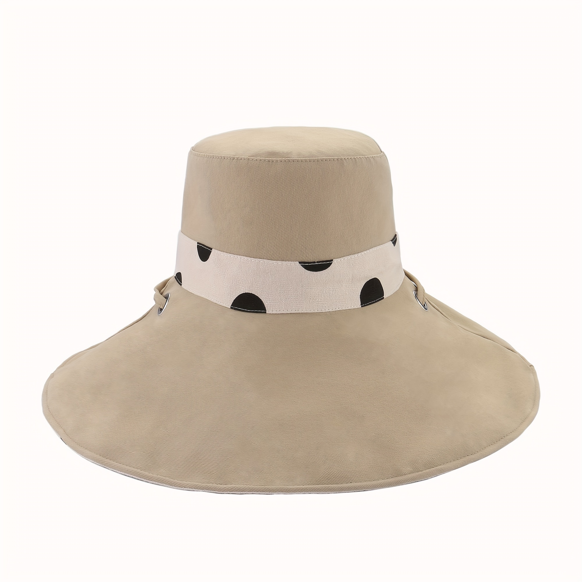 Stradivarius bucket hat in polka dot