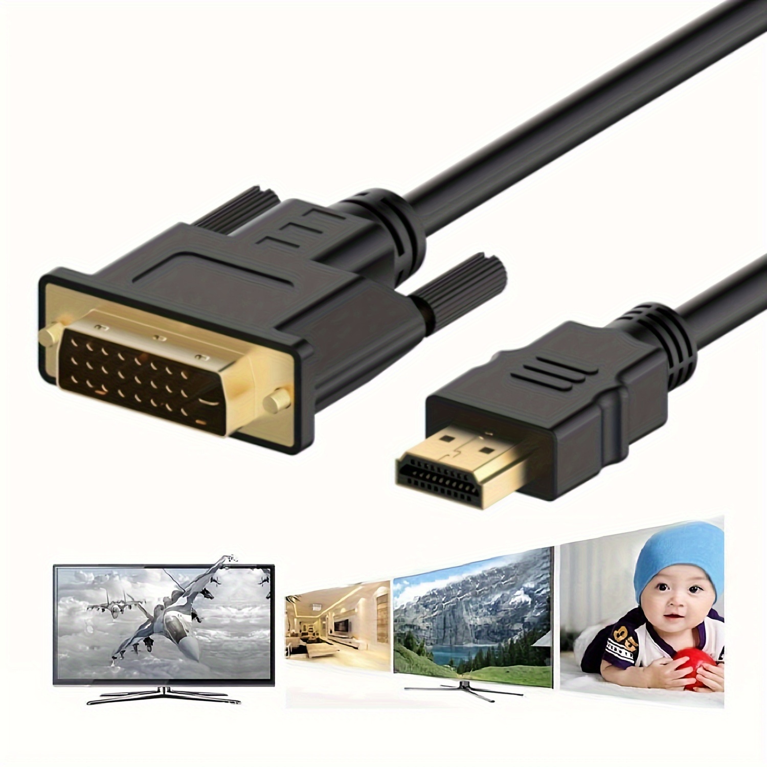 Adaptateur Mini DisplayPort vers HDMI - Convertisseur Vidéo Actif mDP 1.4 à  HDMI 2.0 - 4K60Hz - Mini DP ou Thunderbolt 1/2 Mac/PC vers Moniteur/TV