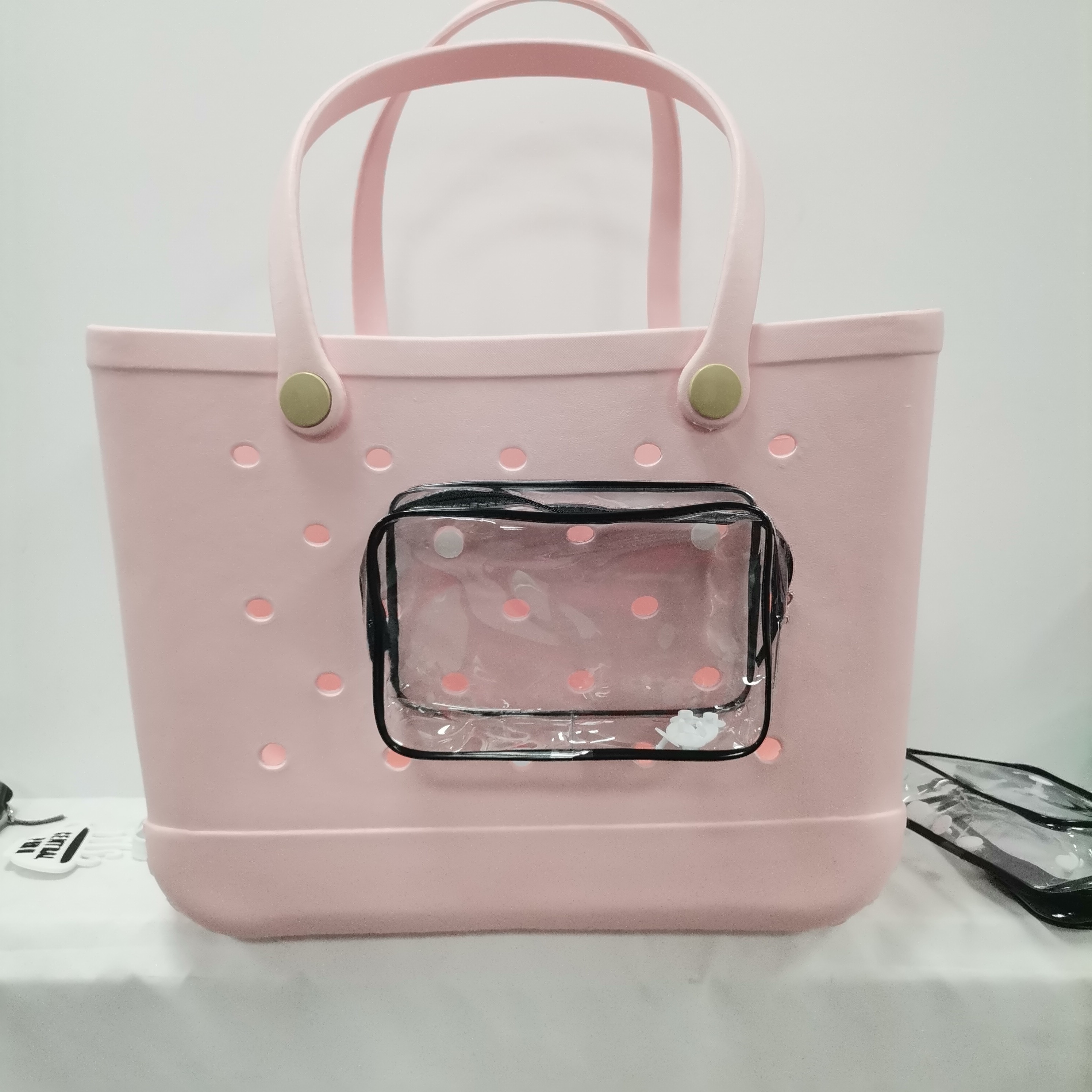 Blush Clear Tote Bag