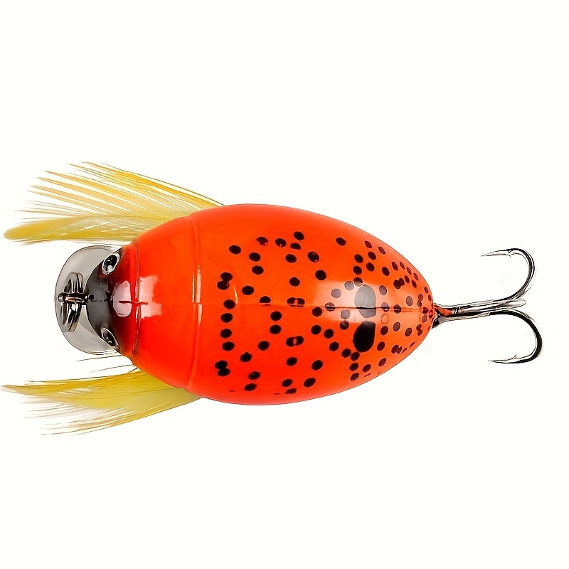 Floating Crank Bait Bionic Beetle Treble Hook Plastic - Temu