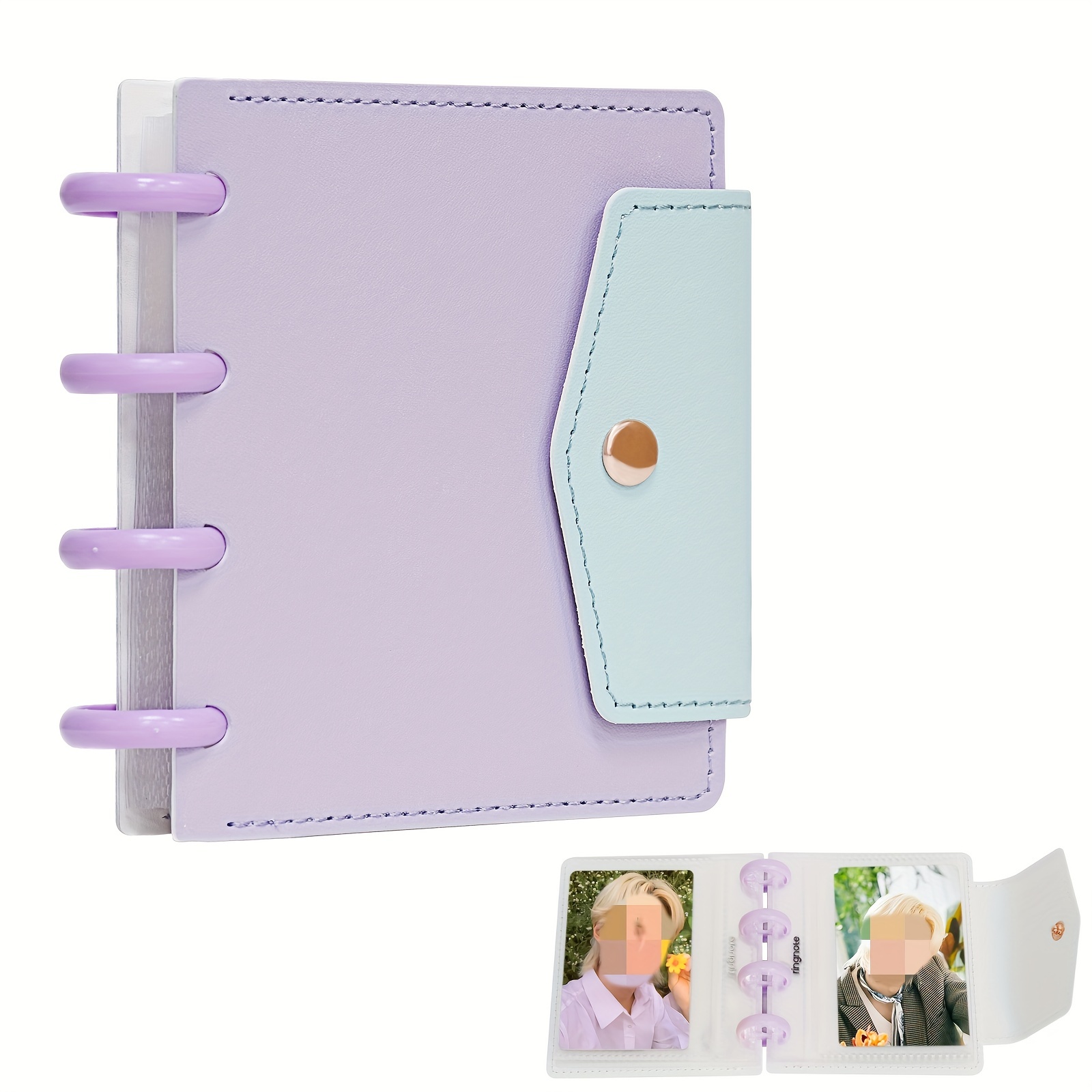 Kpop Photocard Binder Kpop Photocard Holder 64 Pockets Book - Temu