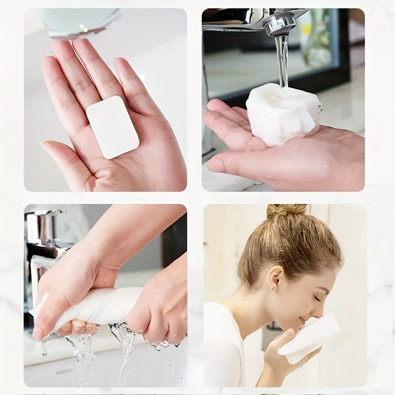 20pcs Portable Compressed Towel for Camping & Travel Thick Disposable Towel