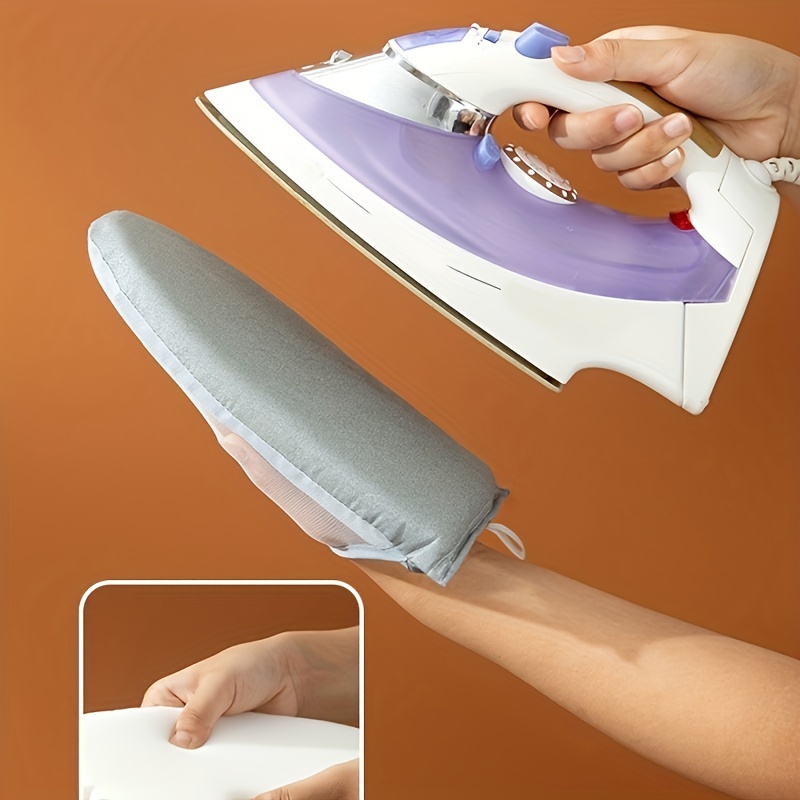 T-shirts Sleeve Ironing Board Holder Anti Steam Gloves Portabe Hand-Held  Mini Ironing Pad Heat