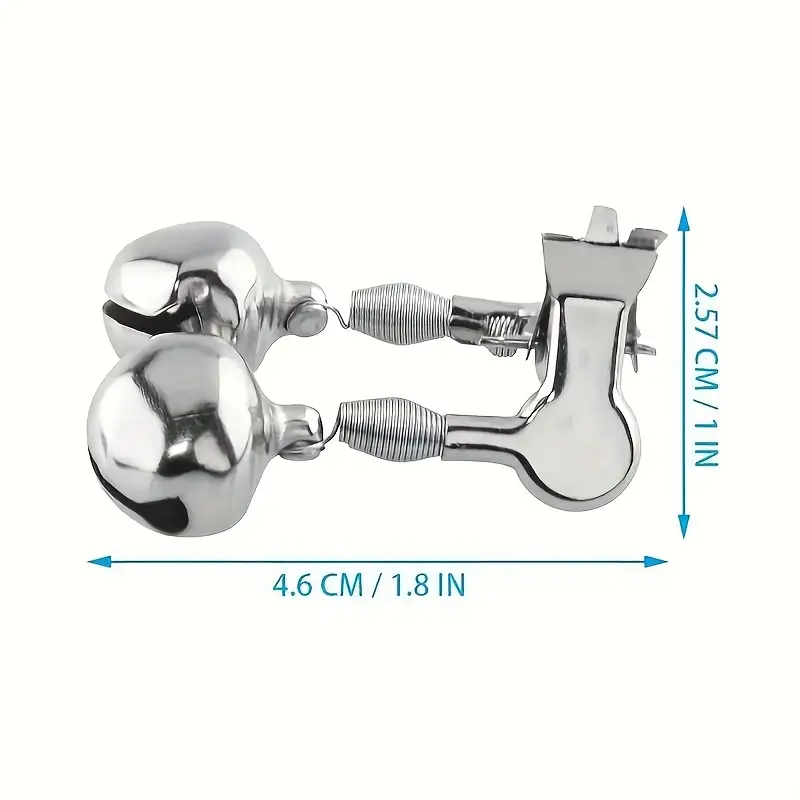 Double Bell Fish Alarms Stainless Steel Bite Alarms Night - Temu
