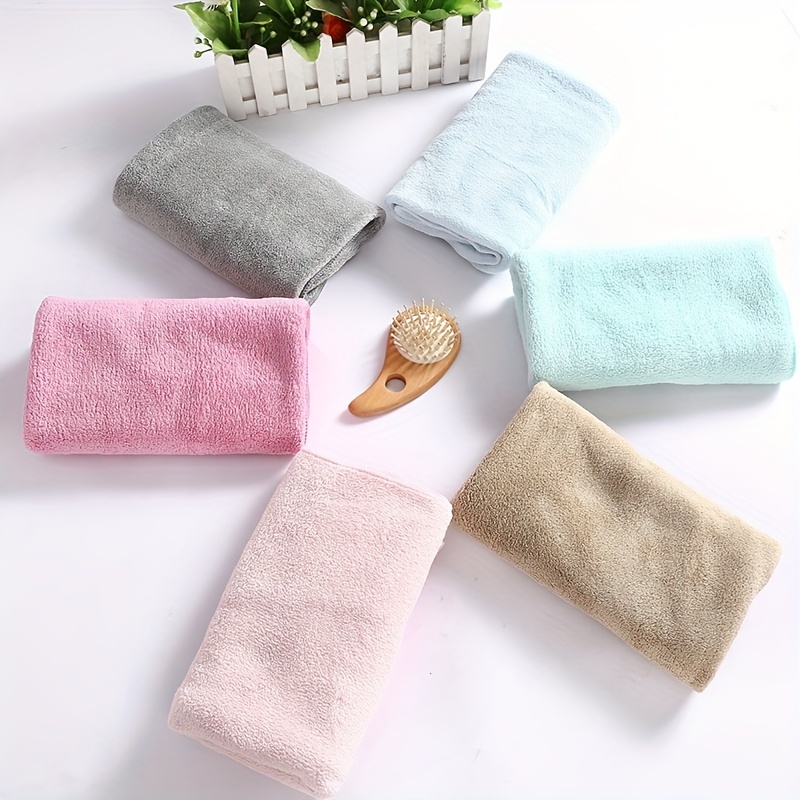 Large Microfiber Hair Towel for Women Quick Drying Bathroom Supplies